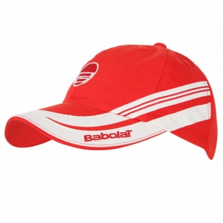 BABOLAT CAP ADULT RED/WHITE 4124/4399/2633